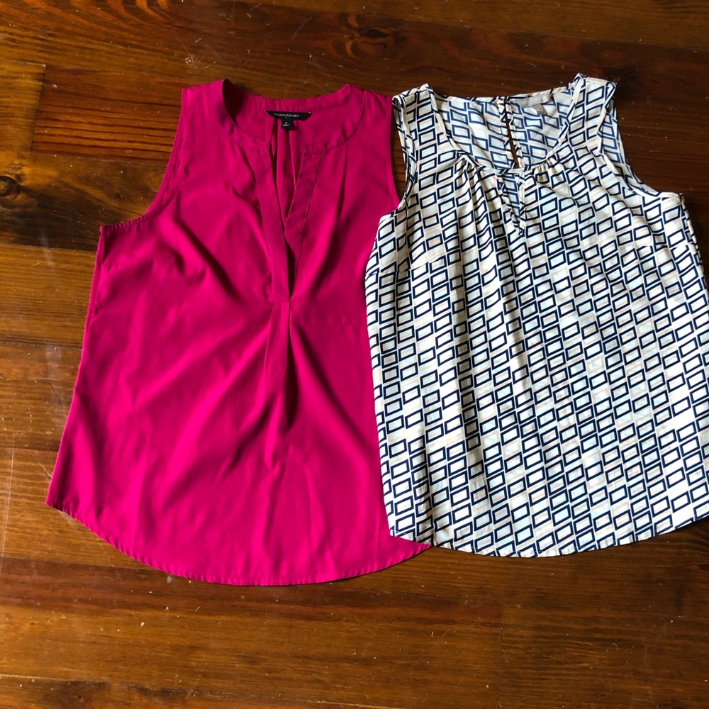 Banana Republic Sleeveless Top Bundle